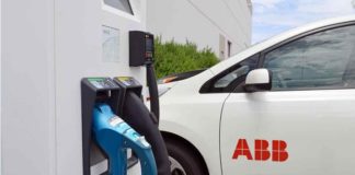 ABB electric vehicle charger